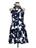 Ouges Print Blue Cocktail Dress Size XL - photo 1