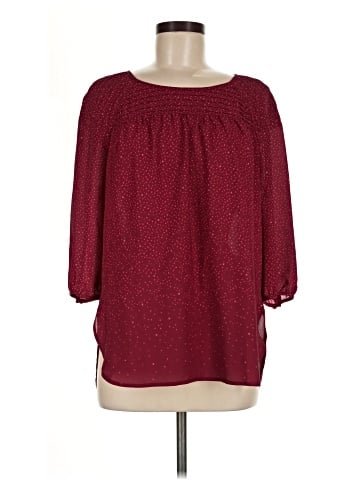 LC Lauren Conrad 3/4 Sleeve Blouse (view 1)