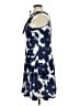 Ouges Print Blue Cocktail Dress Size XL - photo 5