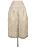 Ashley Stewart Tweed Ivory Gold Formal Skirt Size 24 - photo 2