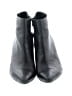 Loeffler Randall 100% Leather Black Ankle Boots Size 9 - photo 2