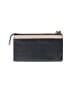 Coach 100% Leather Gray Black Leather Wristlet One size - photo 2