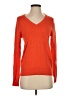 Qualfort 100% Cotton Orange Pullover Sweater Size S - photo 1