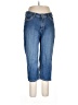 Lee Color Block Blue Jeans Size 16 - photo 1