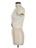 Privacy Please Ivory Short Sleeve Turtleneck Size M - photo 5