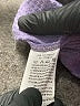 Ekouaer Purple Poncho Size L - photo 8