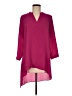 New Directions 100% Polyester Burgundy 3/4 Sleeve Blouse Size M - photo 1