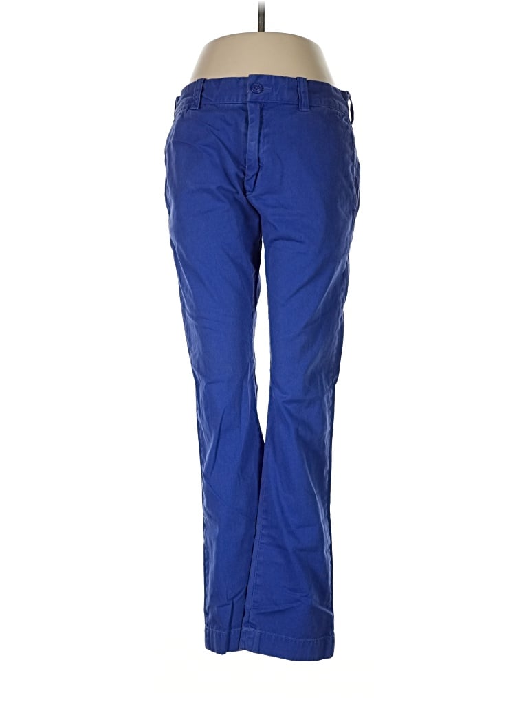 Pre-owned Jcrew Casual Pants In Blue