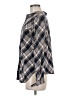 Veronica Beard 100% Cotton Plaid Gray Long Sleeve Button-Down Shirt Size 8 - photo 5