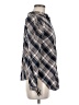 Veronica Beard 100% Cotton Plaid Gray Long Sleeve Button-Down Shirt Size 8 - photo 4