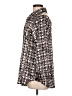 Evan Picone 100% Polyester Houndstooth Silver 3/4 Sleeve Blouse Size 10 - photo 5