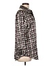 Evan Picone 100% Polyester Houndstooth Silver 3/4 Sleeve Blouse Size 10 - photo 4