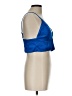Aerie 100% Viscose Blue Sleeveless Blouse Size L - photo 4