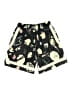 Nike 100% Polyester Print Black Athletic Shorts Size XS - photo 2