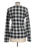 Cuddl Duds Checkered-gingham Gray Pullover Sweater Size L - photo 2