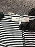 Rag & Bone Stripes Gray Casual Dress Size M - photo 7
