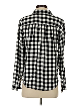 Madewell Wrap-Front Shirt in Buffalo Check (view 2)