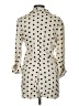 GB Polka Dots Ivory 3/4 Sleeve Blouse Size M - photo 2
