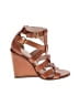 Pour La Victoire Brown Wedges Size 9 - photo 1