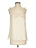 Adiva 100% Polyester Ivory Sleeveless Blouse Size S - photo 1