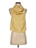 Unbranded 100% Polyester Gold Sleeveless Blouse Size S - photo 1