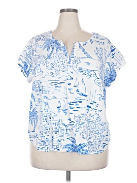 Calypso St. Barth Short Sleeve Blouse