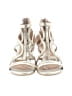 Born 100% Leather Ivory Wedges Size 7 1/2 - photo 2