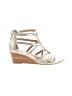 Born 100% Leather Ivory Wedges Size 7 1/2 - photo 1