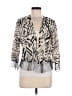FUZZI Silver Tan Kimono Size L - photo 1