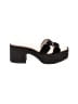 KOKO + PALENKI Black Wedges Size 8 1/2 - photo 1