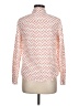Boden 100% Cotton Print Orange Pink Long Sleeve Blouse Size 6 - photo 2