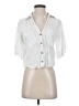 Zara White Short Sleeve Blouse Size XS - photo 1