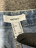 Forever 21 Stars Blue Denim Shorts Size 28 waist - photo 3