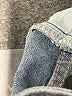 Forever 21 Stars Blue Denim Shorts Size 28 waist - photo 4