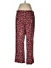 Lands' End Floral Burgundy Casual Pants Size M (petite) - photo 1