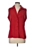 Kathie Lee 100% Polyester Red Sleeveless Blouse Size L - photo 1
