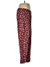Lands' End Floral Burgundy Casual Pants Size M (petite) - photo 4