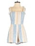 Reformation 100% Linen Stripes Blue Romper Size 2 - photo 1
