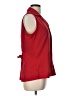 Kathie Lee 100% Polyester Red Sleeveless Blouse Size L - photo 4