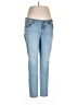 Eddie Bauer Solid Blue Jeans Size 16 - photo 1