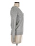 Moda International Gray Silk Pullover Sweater Size M - photo 4
