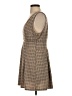 American Eagle Outfitters Plaid Tan Cocktail Dress Size S - photo 5