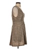 American Eagle Outfitters Plaid Tan Cocktail Dress Size S - photo 4