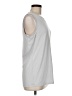 Athleta Silver Sleeveless T-Shirt Size M - photo 4