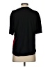 Jil Sander Navy Color Block Red Short Sleeve Blouse Size S - photo 2