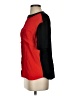 Jil Sander Navy Color Block Red Short Sleeve Blouse Size S - photo 5