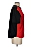 Jil Sander Navy Color Block Red Short Sleeve Blouse Size S - photo 4