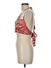 Ocean Blue Orange Sleeveless Top One size - photo 5