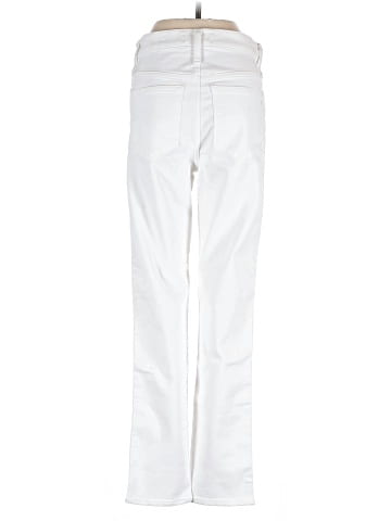 Madewell Tall Stovepipe Jeans in Pure White: Button-Front Edition (view 2)
