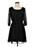 By & By Solid Black Cocktail Dress Size M - photo 1